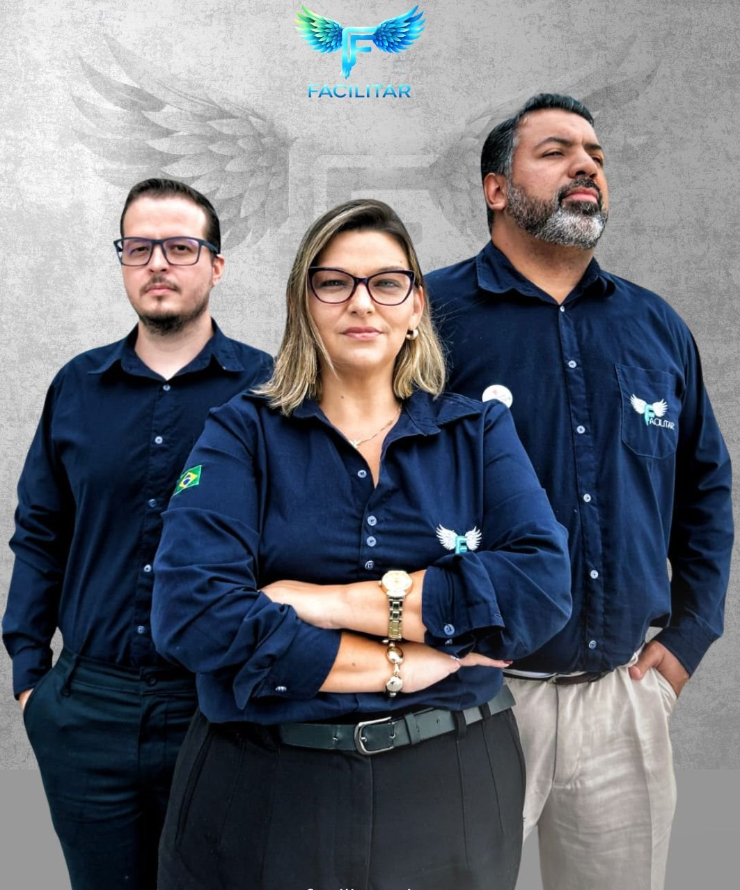 Equipe da FACILITAR Captação de Recursos reunida em reunião de trabalho